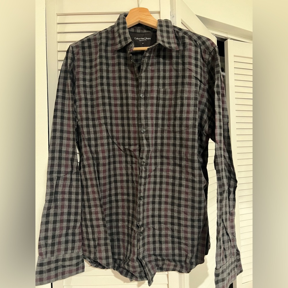 Calvin Klein long sleeved button up